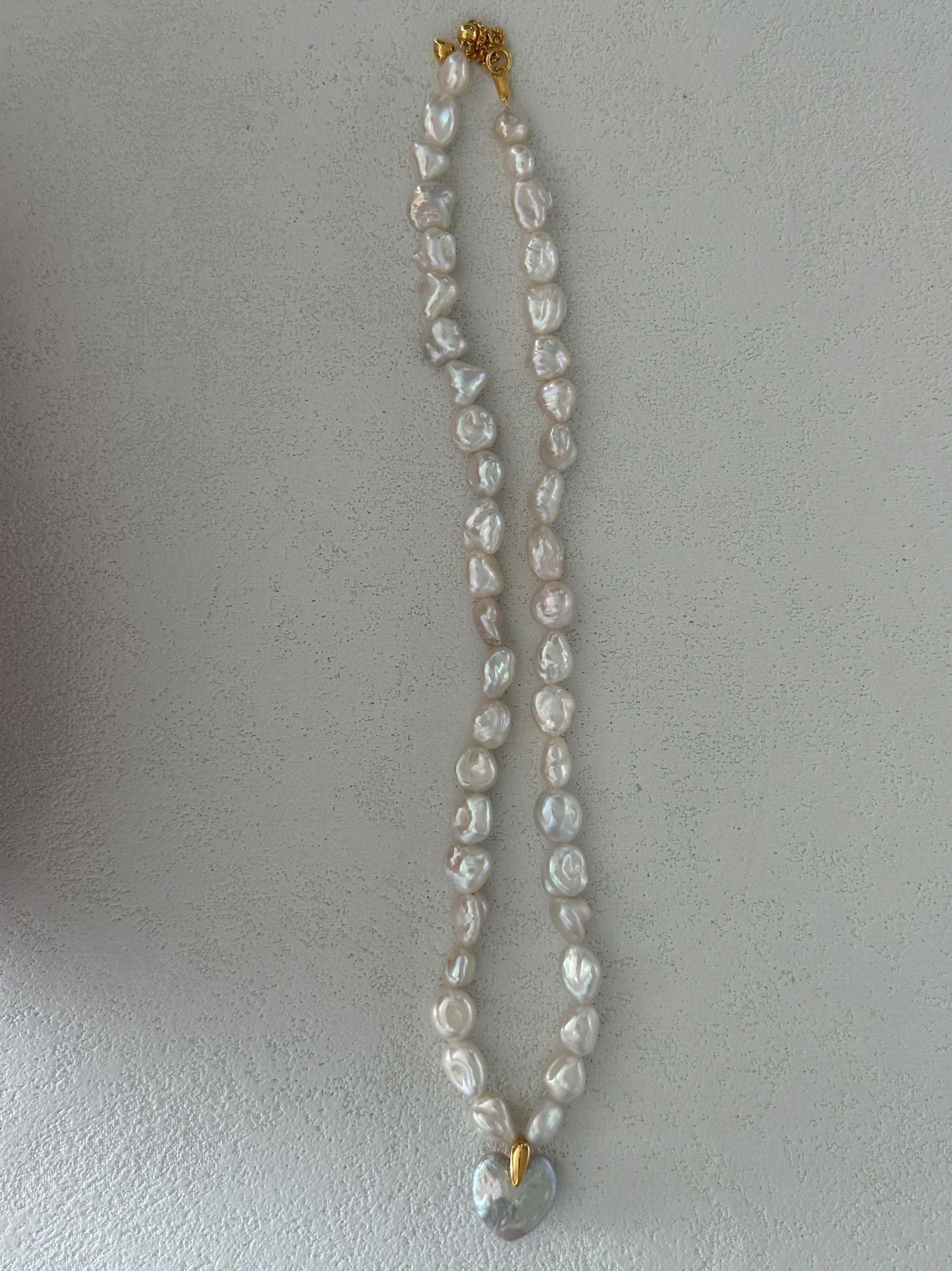 Runaway Sweetheart Necklace | 18K Gold-plated Silver | 39+5cm Adjustable