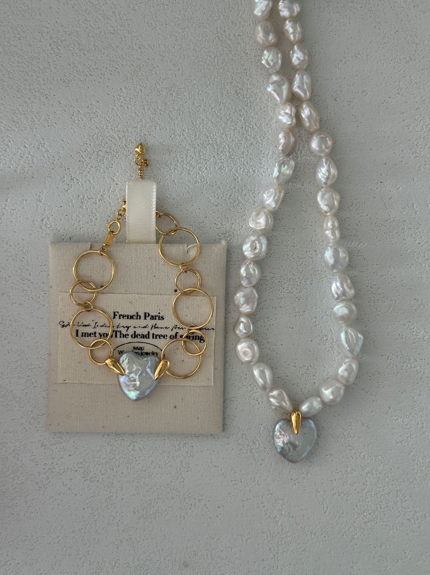 Runaway Sweetheart Necklace | 18K Gold-plated Silver | 39+5cm Adjustable
