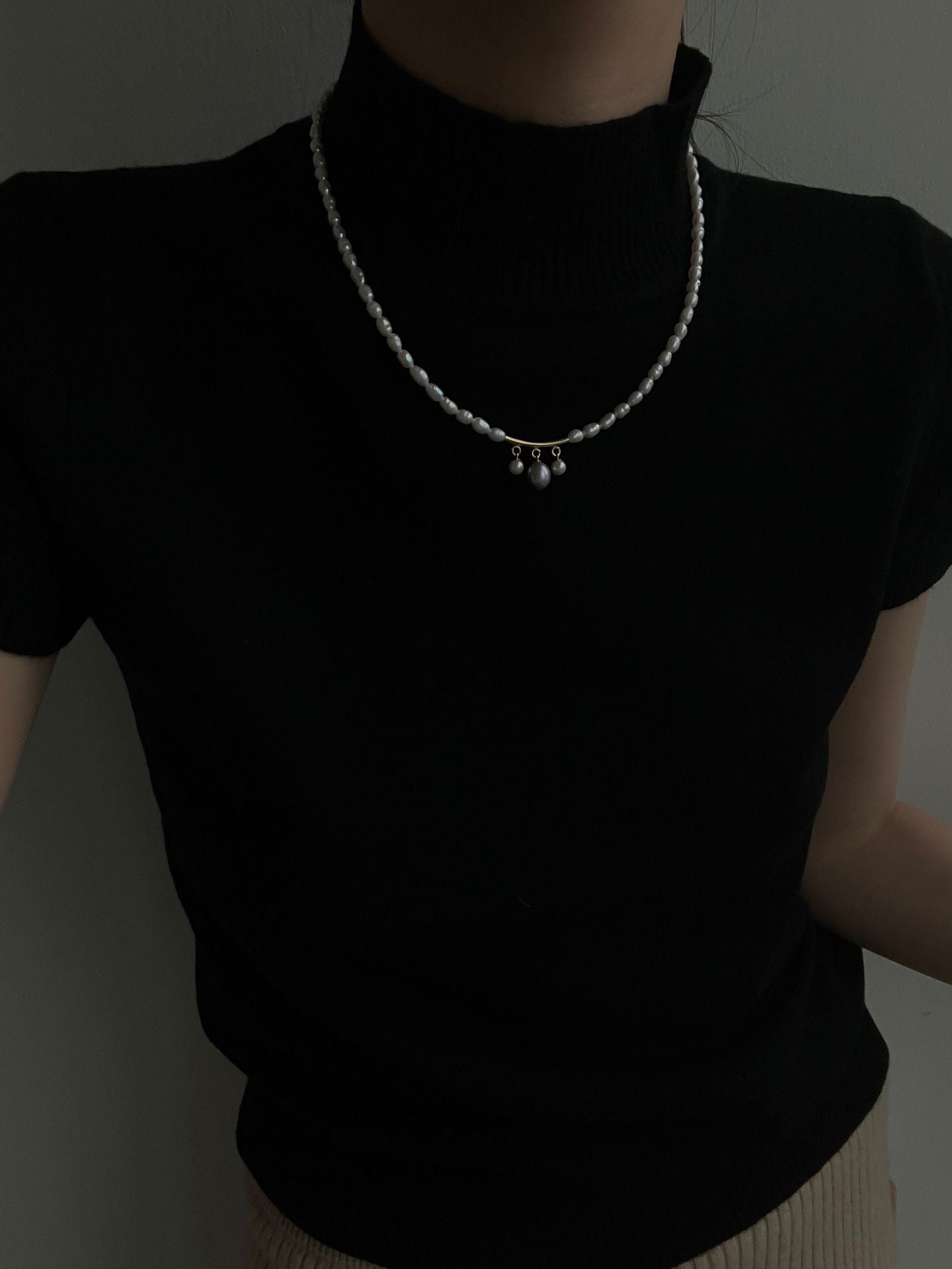 French Court Queen Pearl Necklace | Silver 14K Gold-Plated Clasp & 14K Gold-Filled Findings